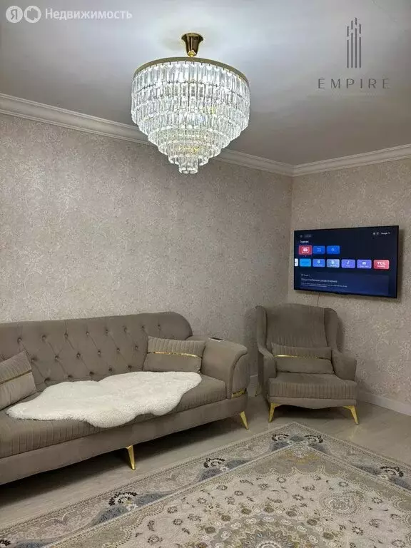 2-комнатная квартира: Грозный, Киевский переулок, 24 (46.5 м) - Фото 1