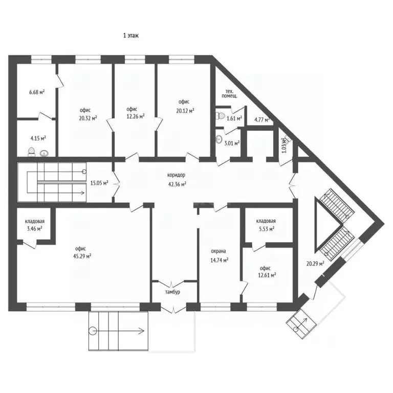 Помещение свободного назначения в Тюменская область, Тюмень ул. ... - Фото 2
