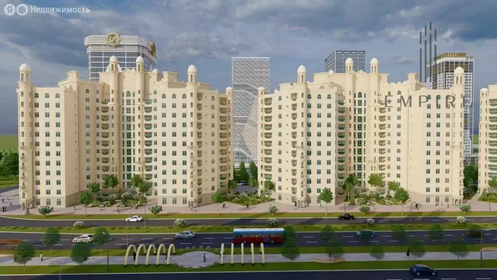 2-комнатная квартира: Грозный, проспект В.В. Путина, 5 (60.8 м) - Фото 1