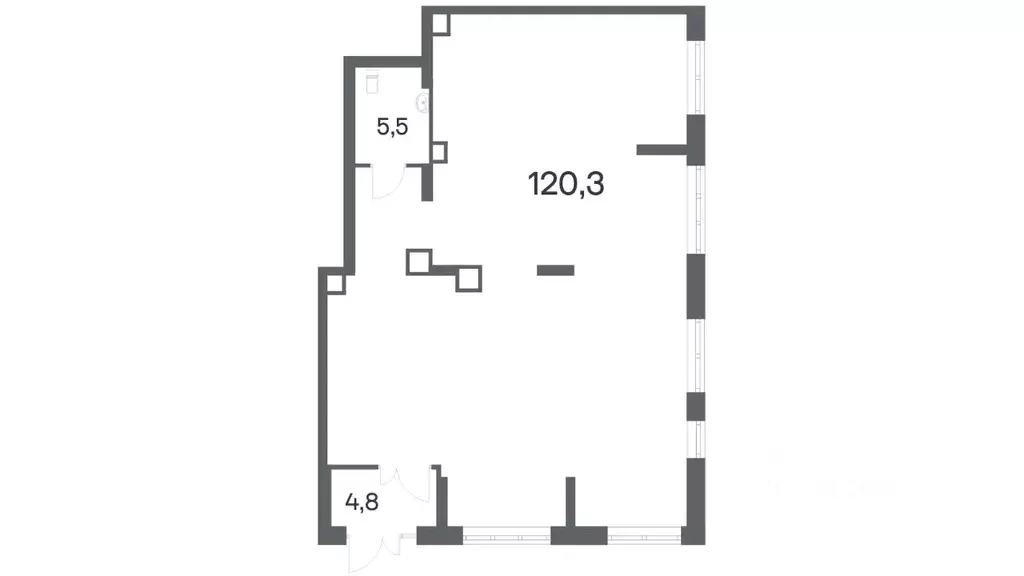 Помещение свободного назначения в Санкт-Петербург ул. Академика ... - Фото 1