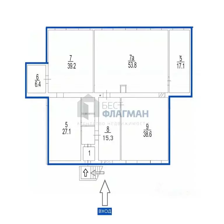 Помещение свободного назначения в Москва ул. Руставели, 8Б (213 м) - Фото 2