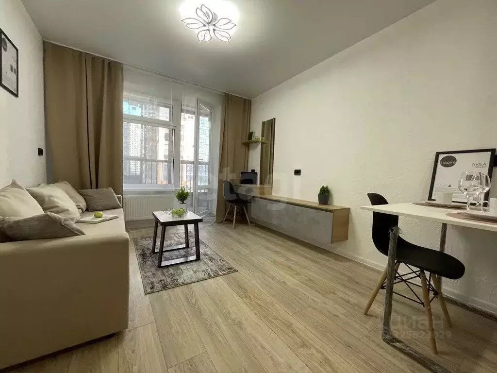 Студия Воронежская область, Воронеж ул. Независимости, 78Бк4 (23.3 м) - Фото 1