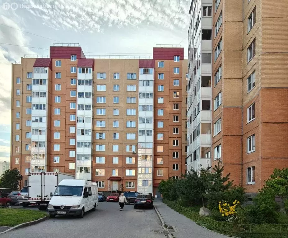 2-комнатная квартира: Всеволожск, микрорайон Южный, Московская улица, ... - Фото 1