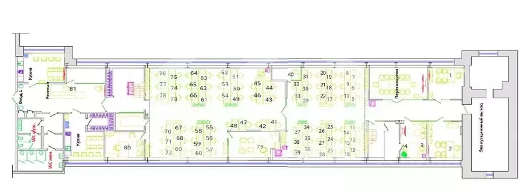 Помещение свободного назначения в Москва Якиманская наб., 4С1 (775 м) - Фото 2
