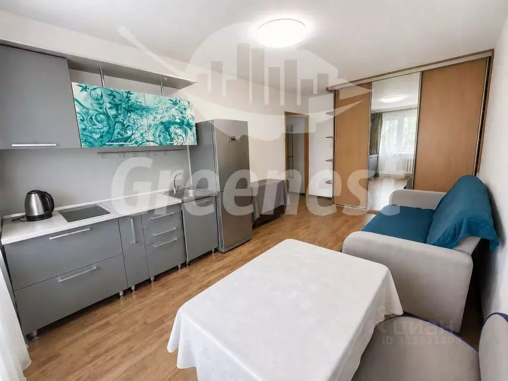 1-к кв. Иркутская область, Иркутск ул. Лермонтова, 269А (30.8 м) - Фото 2