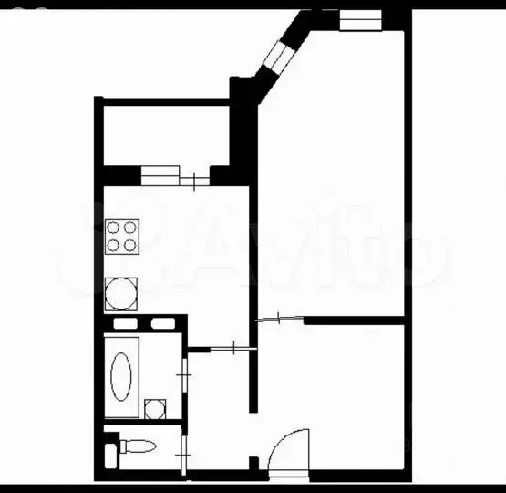 1-комнатная квартира: Воронеж, улица Шишкова, 146В (40 м) - Фото 1
