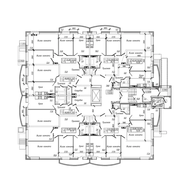 Продаётся 1-к квартира, 48.9 м - Фото 1