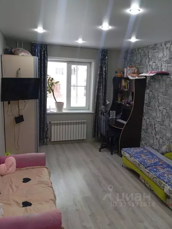 1-к кв. Самарская область, Жигулевск Пролетарская ул., 19 (33.6 м) - Фото 2