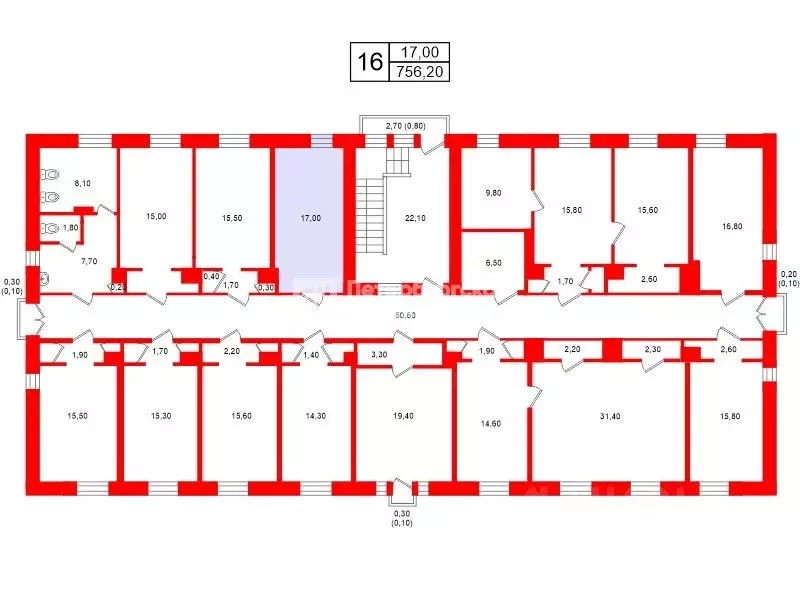 Помещение свободного назначения в Санкт-Петербург Андреевская ул., 11 ... - Фото 1
