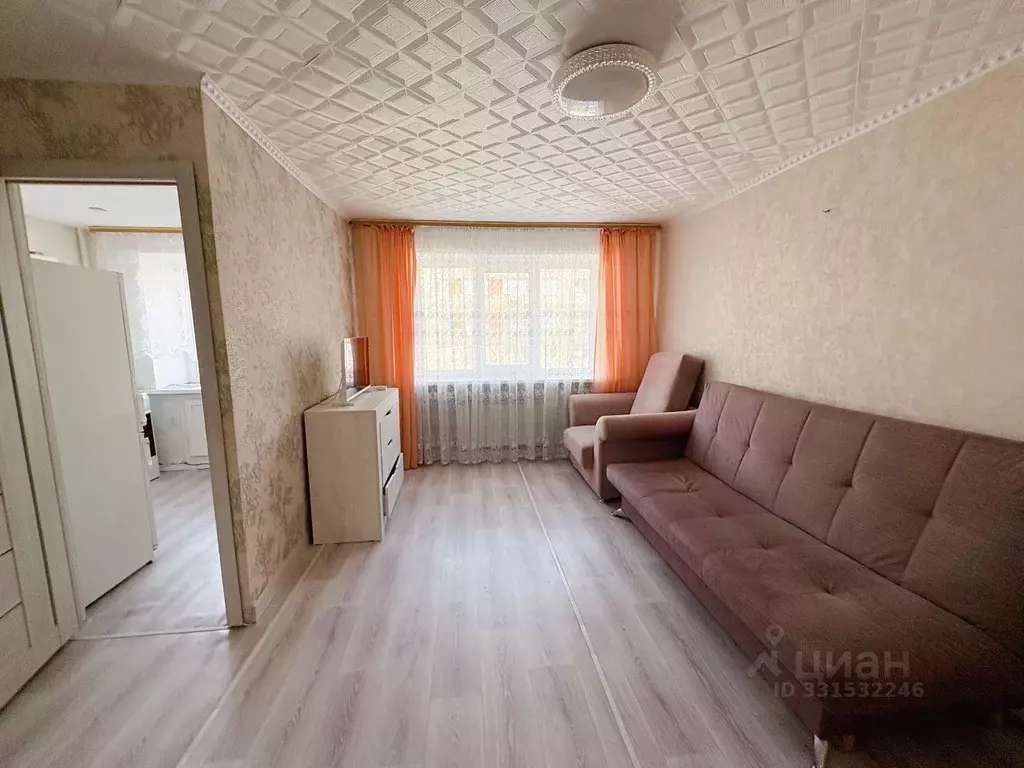 1-к кв. Татарстан, Менделеевск ул. Пушкина, 1 (30.0 м) - Фото 1