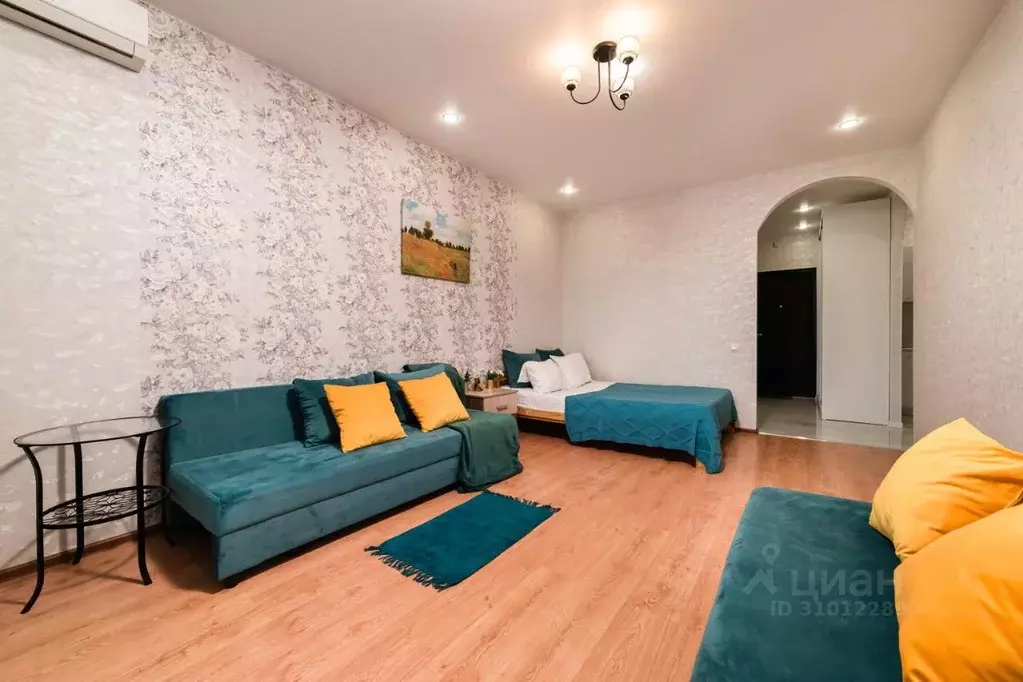 1-к кв. Татарстан, Казань ул. Сибгата Хакима, 46 (36.0 м) - Фото 0