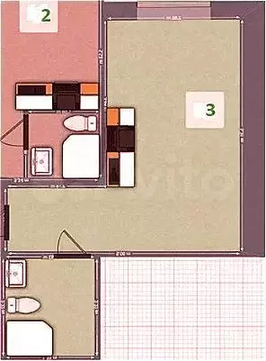 Квартира-студия, 20,6 м, 1/7 эт. - Фото 0