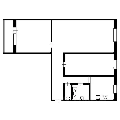 3-к кв. Москва Щелковское ш., 12К1 (63.0 м) - Фото 1