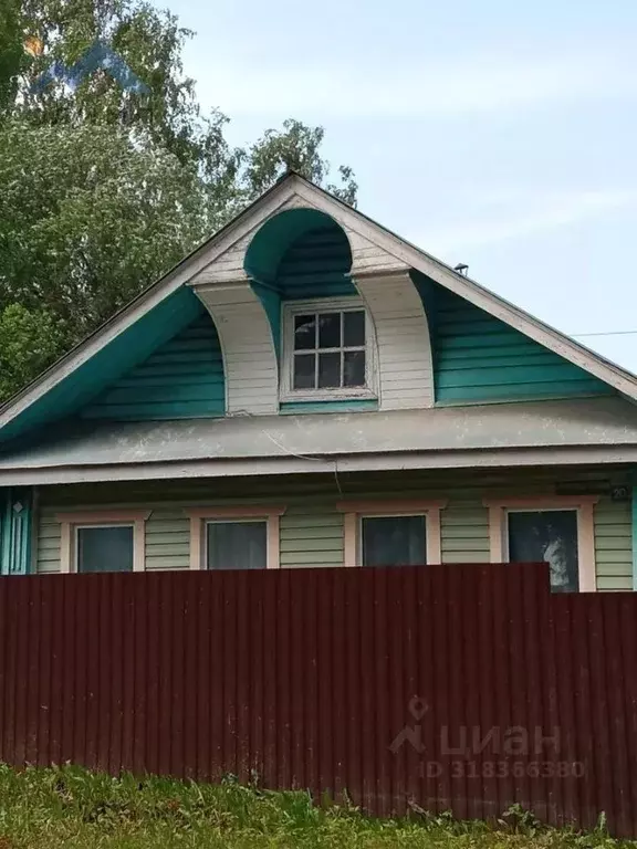 Дом в Вологодская область, Харовск ул. Красное Знамя, 20 (55 м) - Фото 1