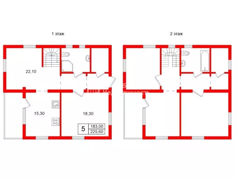 Дом в Ленинградская область, Лужский район, Скребловское с/пос, ... - Фото 2