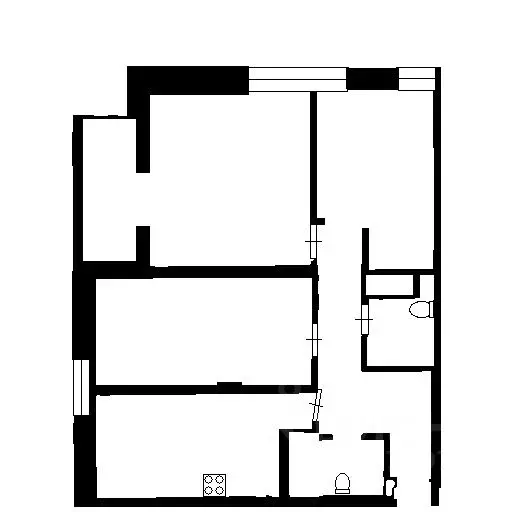 3-к кв. Москва Дмитровское ш., 124А (81.3 м) - Фото 1