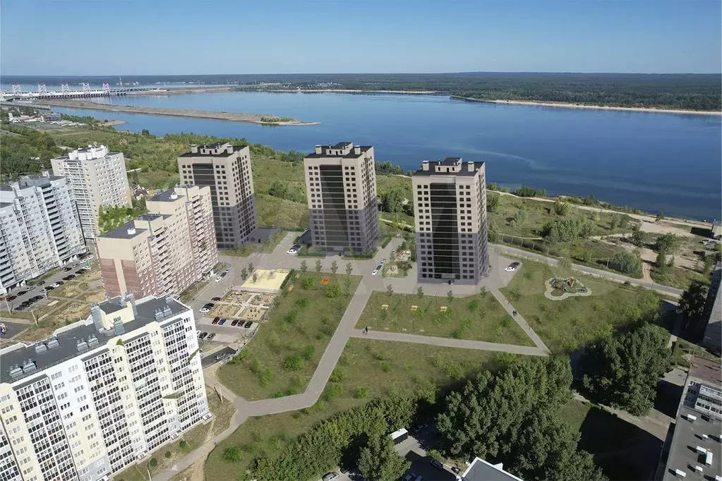 1-к. квартира, 42,9 м, 16/16 эт. - Фото 1