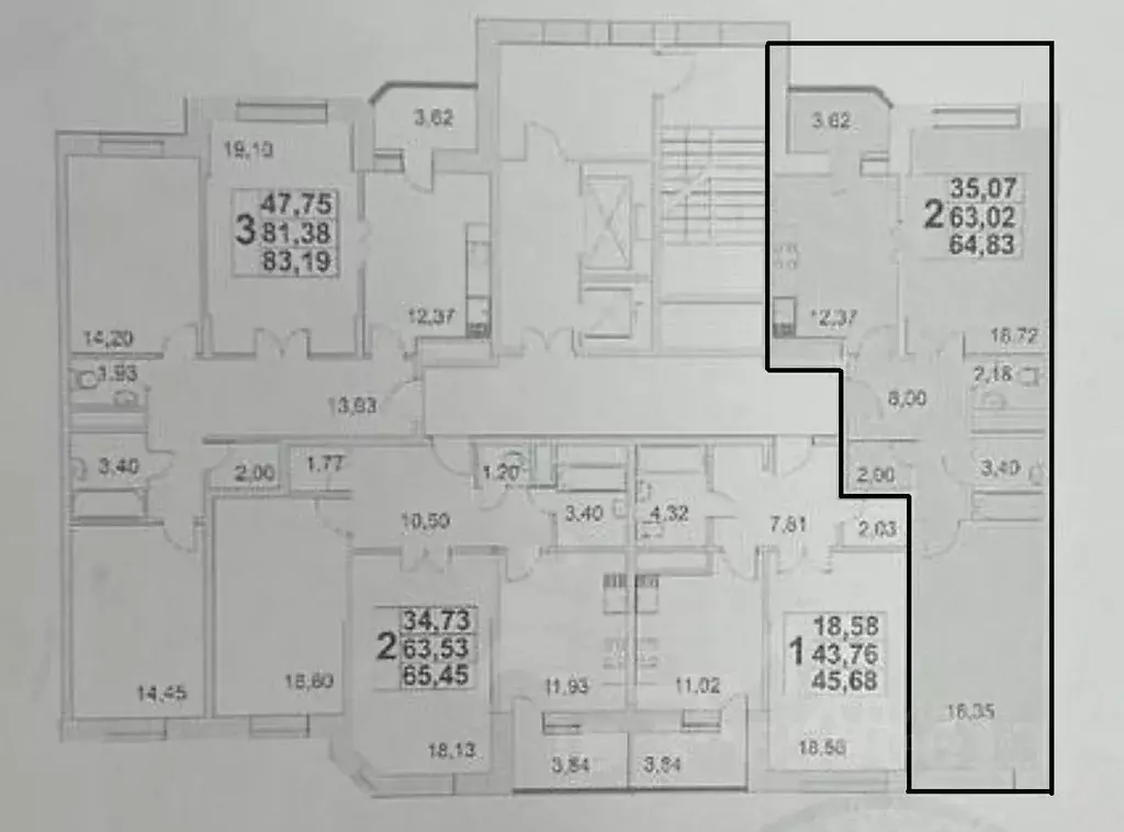 2-к кв. Москва 6-я Радиальная ул., 3к4 (63.2 м) - Фото 1