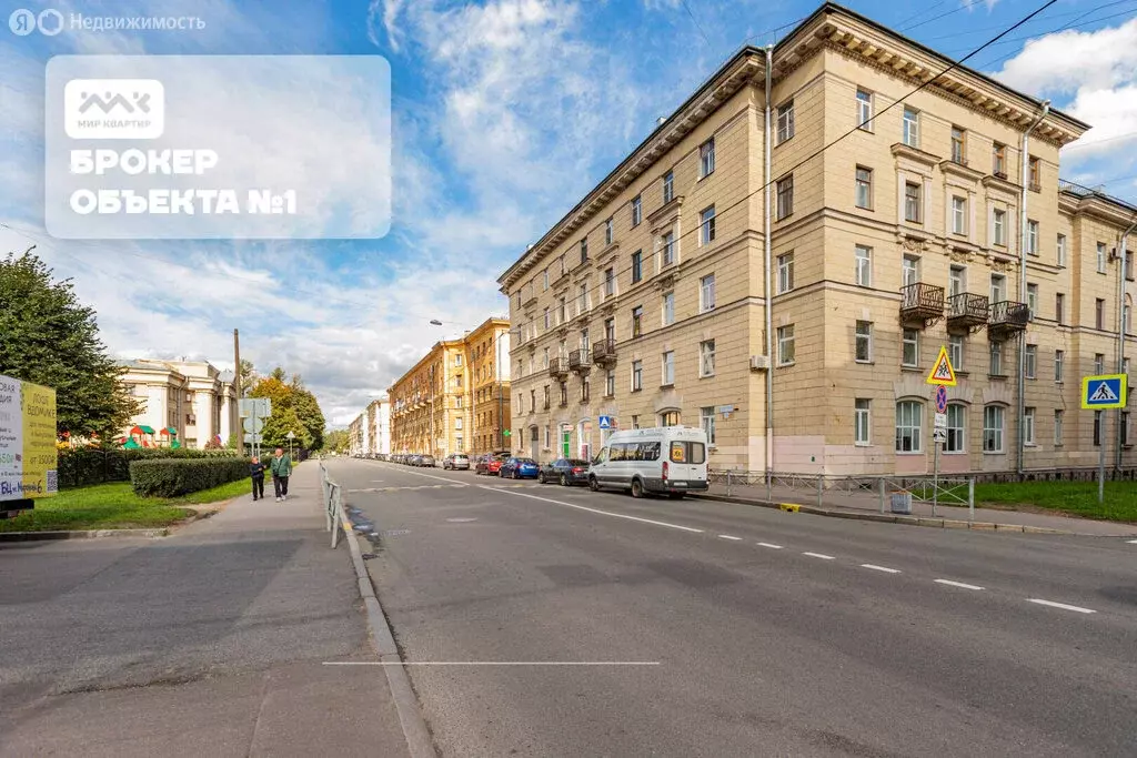 3-комнатная квартира: Санкт-Петербург, Большеохтинский проспект, 33к1 ... - Фото 2