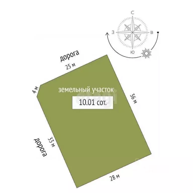 Участок в Крым, Черноморский район, с. Межводное  (10.0 сот.) - Фото 2