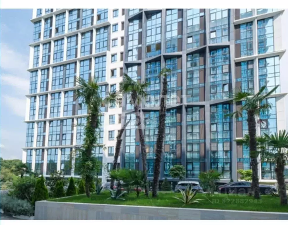 Студия Краснодарский край, Сочи Бытха мкр, ул. Ясногорская, 16/2к2 ... - Фото 2