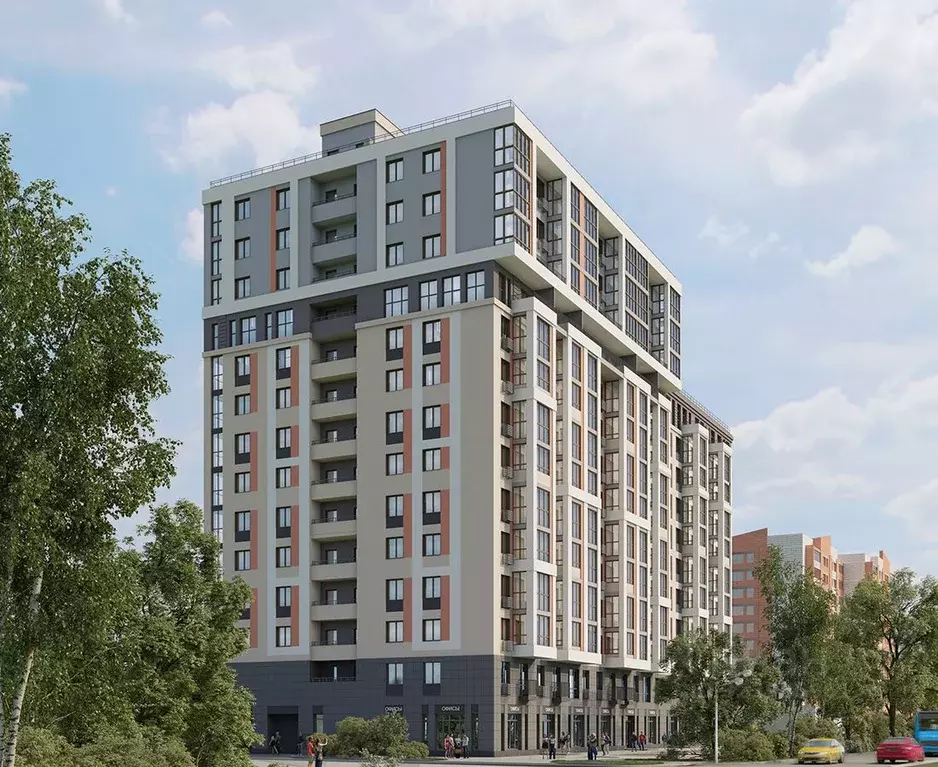 2-к кв. Ивановская область, Иваново Капучино жилой комплекс (78.2 м) - Фото 2