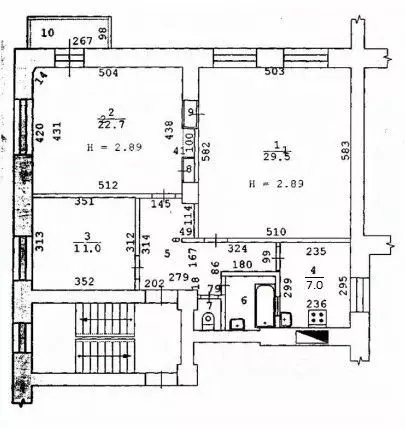 3-к кв. Свердловская область, Екатеринбург ул. Кировградская, 7 (84.5 ... - Фото 0