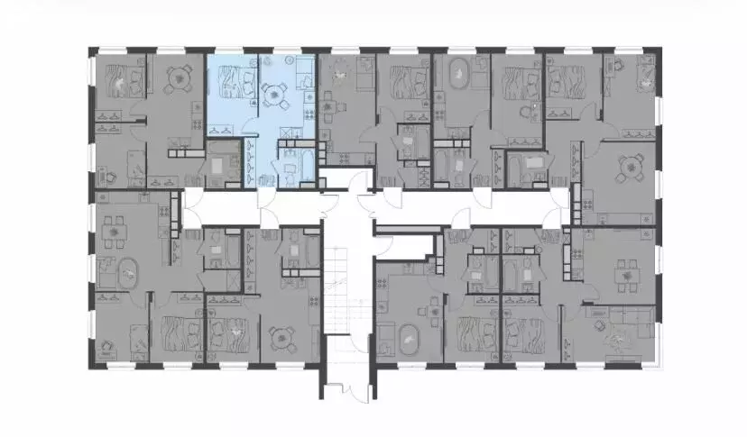 1-комнатная квартира: Культура, Молодёжная улица, 4 (31.7 м) - Фото 1