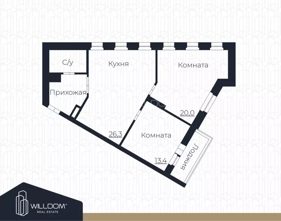 2-комнатная квартира: Екатеринбург, Переходный переулок, 6 (70 м) - Фото 2