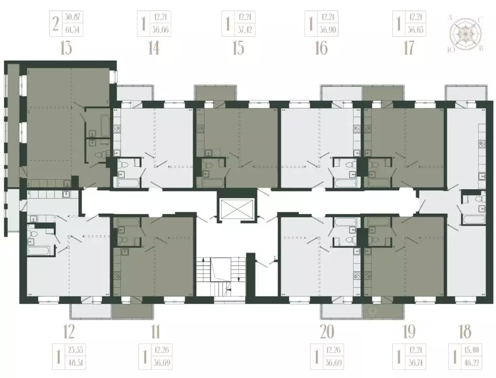 1-к кв. Иркутская область, Иркутский муниципальный округ, с. Мамоны ... - Фото 2