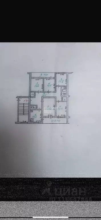 4-к кв. Дагестан, Дербент ул. Хизроева, 9 (100.0 м) - Фото 2