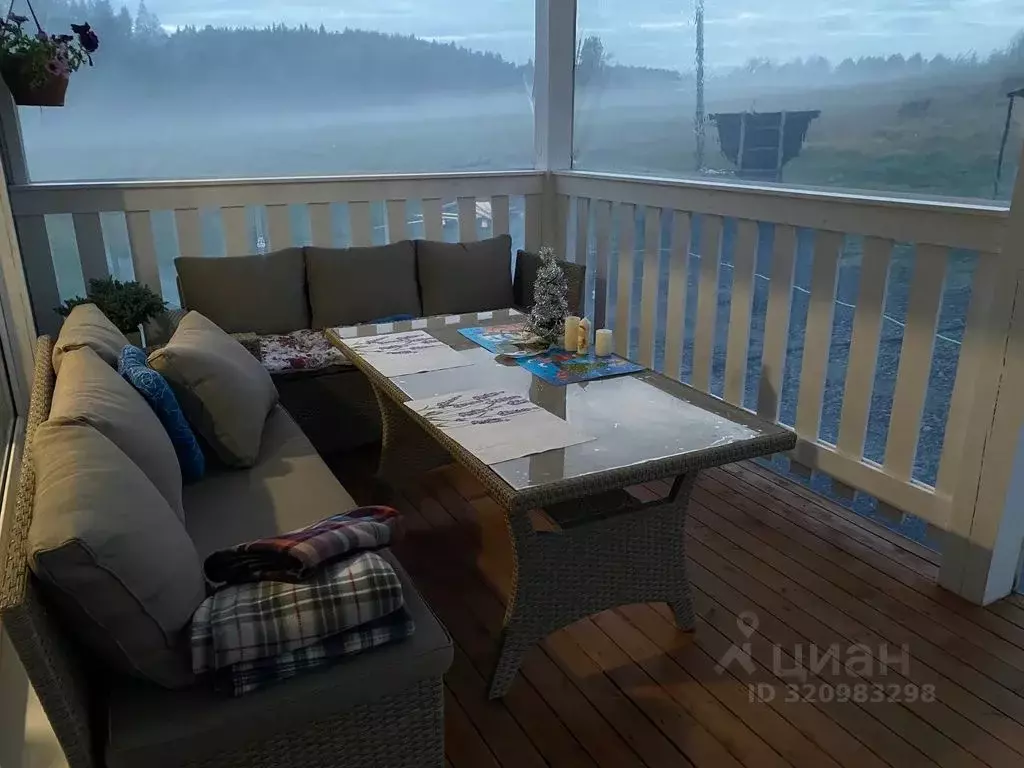 Дом в Карелия, Лахденпохский муниципальный округ, пос. Куркиеки  (60 ... - Фото 2