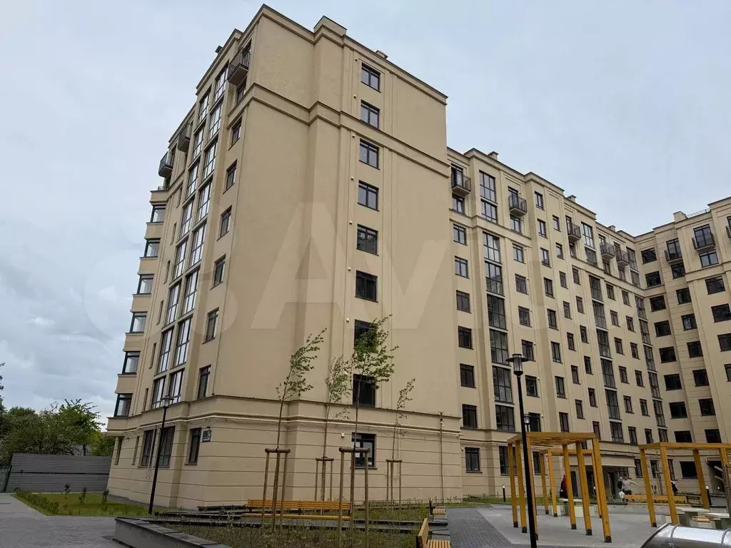 1-к. квартира, 41,9 м, 9/9 эт. - Фото 0