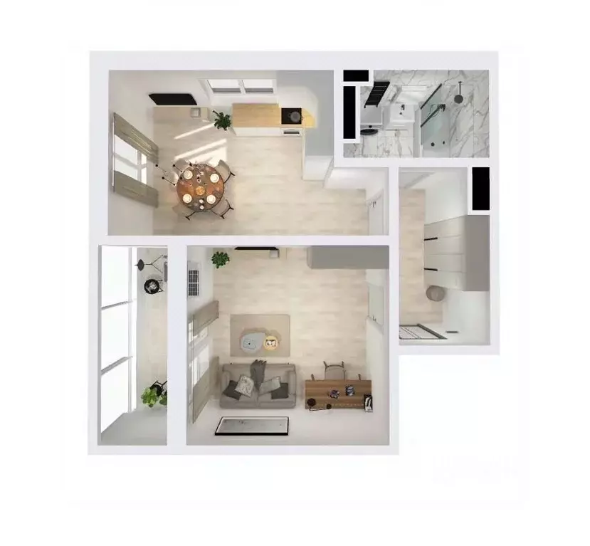 2-к кв. Карелия, Петрозаводск Перевалка-2 тер., Университетский ... - Фото 0
