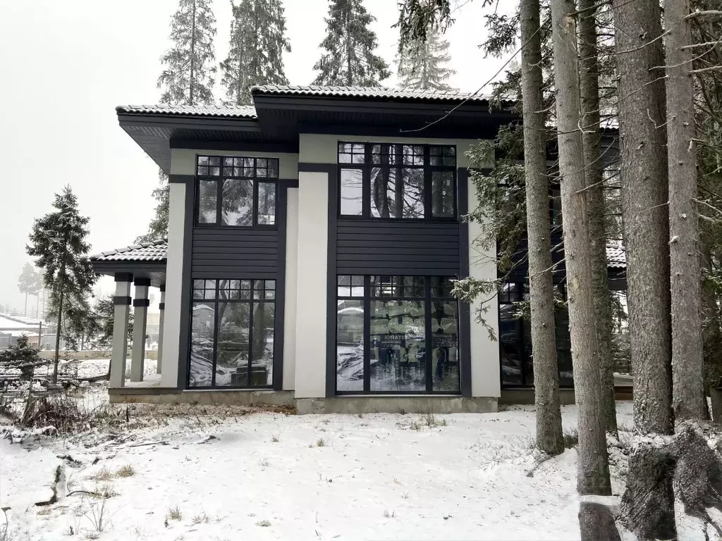 Коттедж в Ленинградская область, Всеволожский район, Агалатовское ... - Фото 1