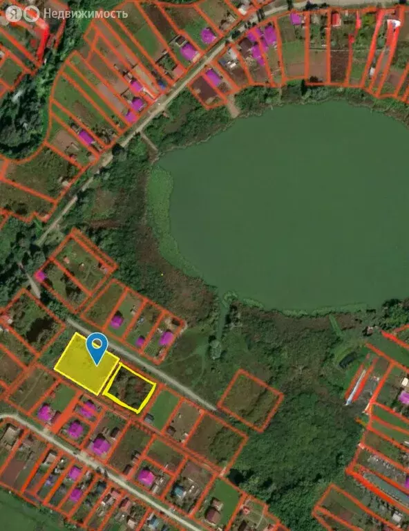 Участок в село Русский Юрмаш, Озёрная улица (60 м) - Фото 1