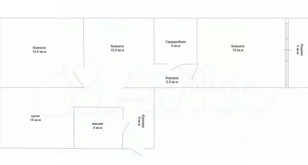 3-к кв. Краснодарский край, Геленджик пер. Больничный, 4к7 (78.0 м) - Фото 2