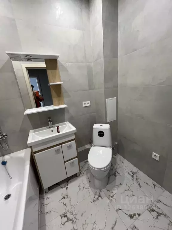 1-к кв. Тверская область, Тверь бул. Гусева, 46 (34.7 м) - Фото 2