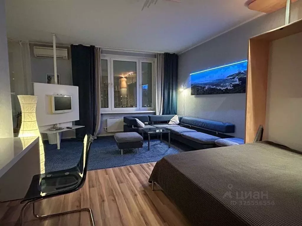 1-к кв. Москва ул. Маршала Тухачевского, 55 (50.0 м) - Фото 0