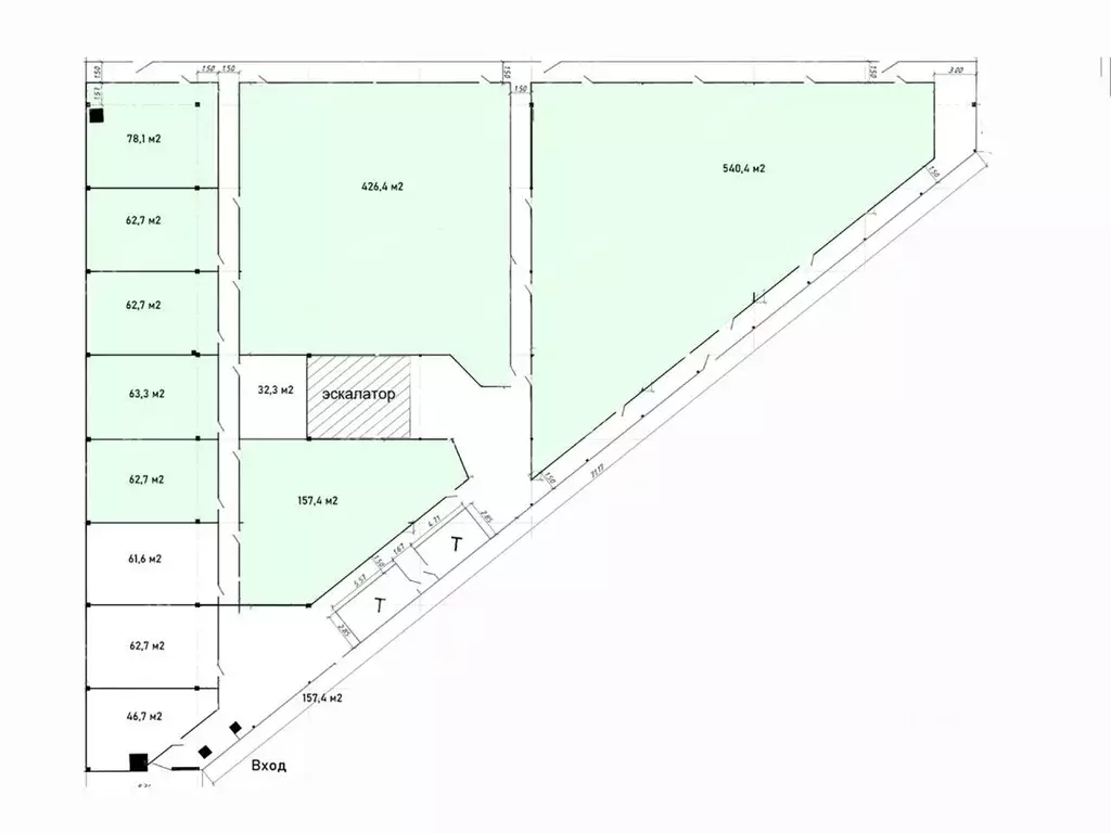 Офис в Санкт-Петербург Заневский просп., 38 (1450 м) - Фото 2