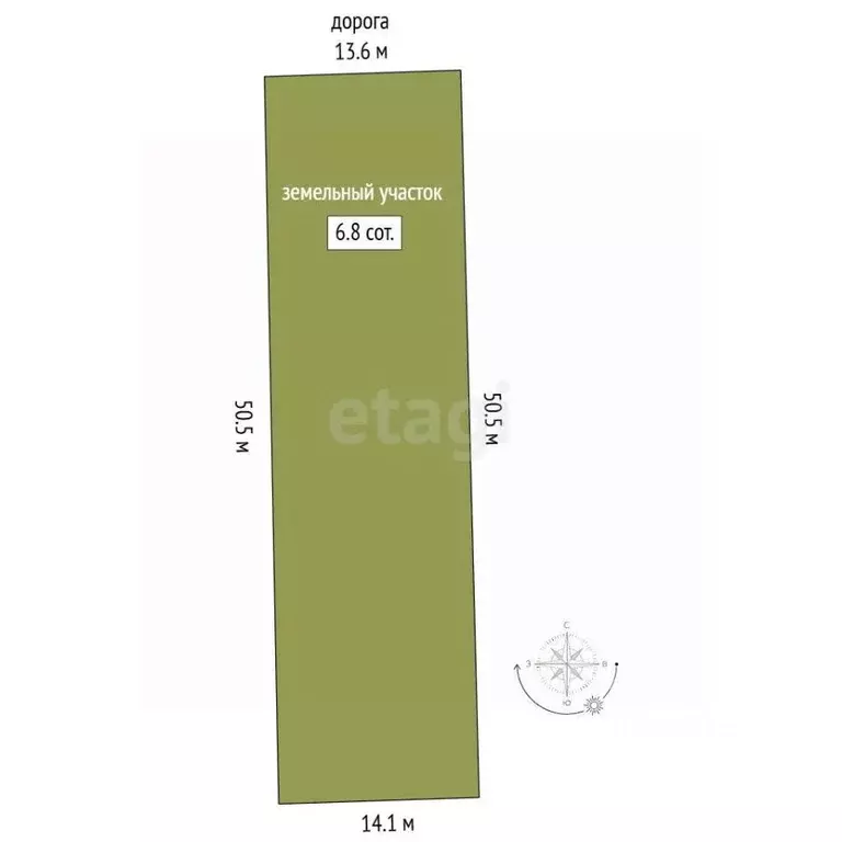 Участок в Ростовская область, Белокалитвинский район, Нижнепоповское ... - Фото 1