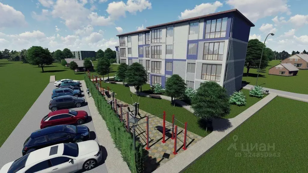 1-к кв. Крым, Симферопольский район, с. Перово  (35.53 м) - Фото 2