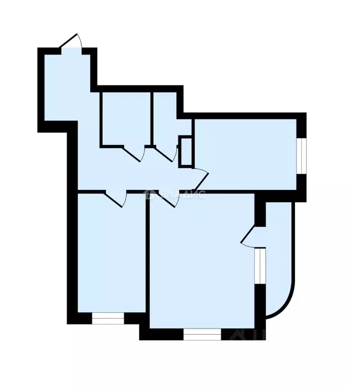 2-к кв. Владимирская область, Владимир ул. Нижняя Дуброва, 11А (58.7 ... - Фото 1