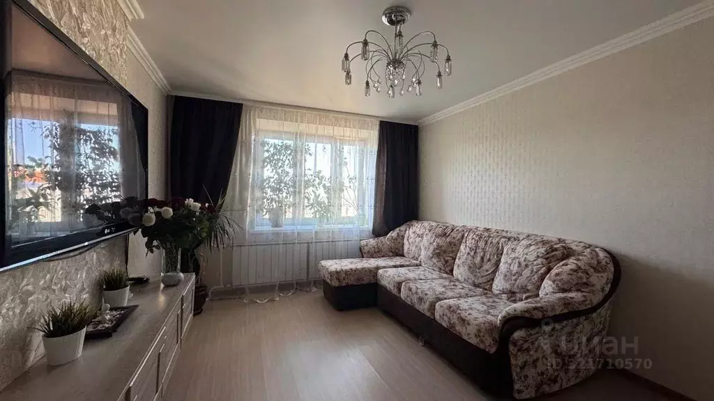 2-к кв. Чувашия, Чебоксары просп. Максима Горького, 12 (76.4 м) - Фото 1