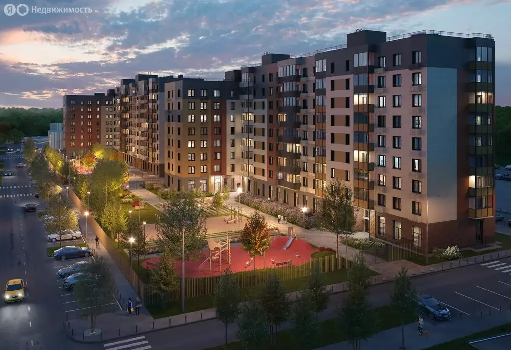 2-комнатная квартира: деревня Бородино, Малая Бородинская улица, 1к3 ... - Фото 1