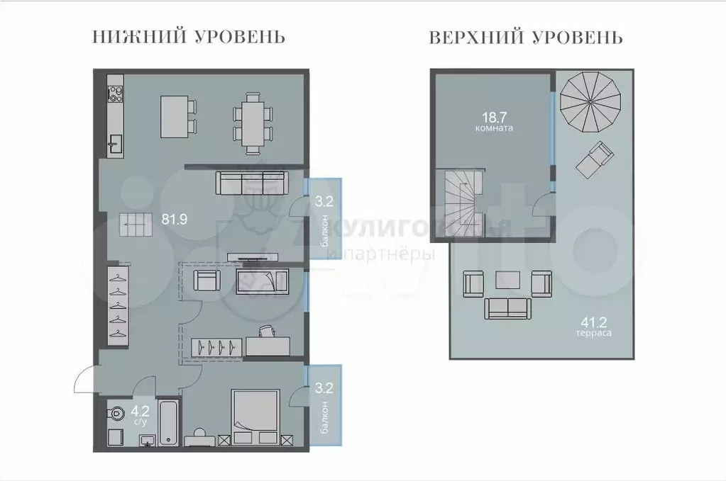 4-к. квартира, 149 м, 8/8 эт. - Фото 0