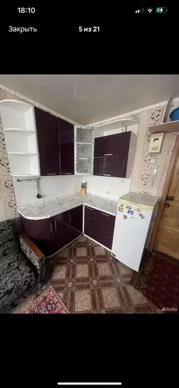 Комната 15 м в 1-к., 4/5 эт. - Фото 1