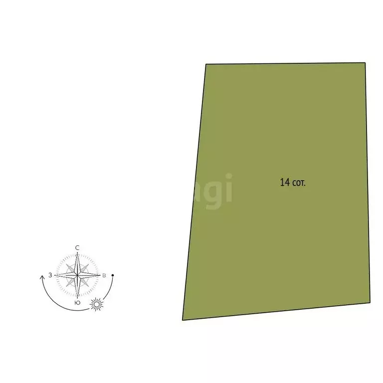 Участок в Белгород, Выгонная улица (14 м) - Фото 1