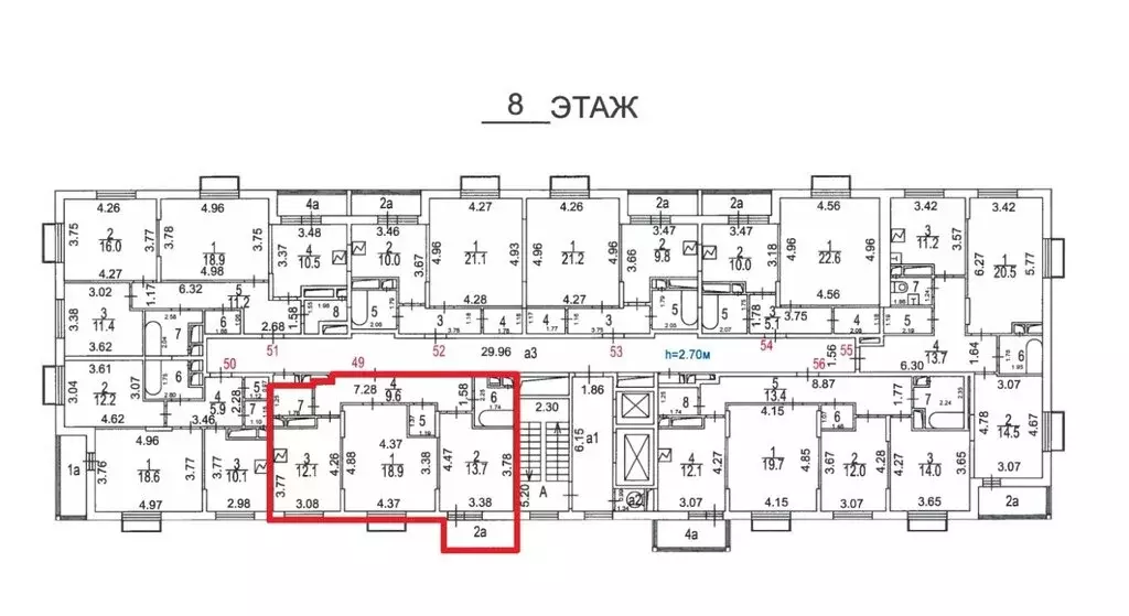 2-комнатная квартира: Москва, Шереметьевская улица, 13к1 (61.4 м) - Фото 0