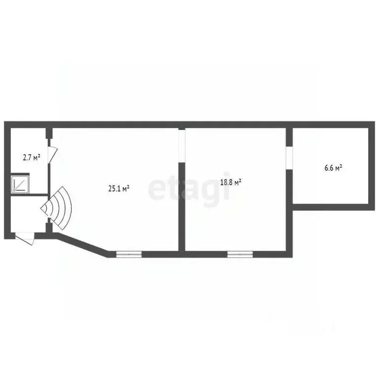 Офис в Санкт-Петербург пер. Пирогова, 19 (53 м) - Фото 2